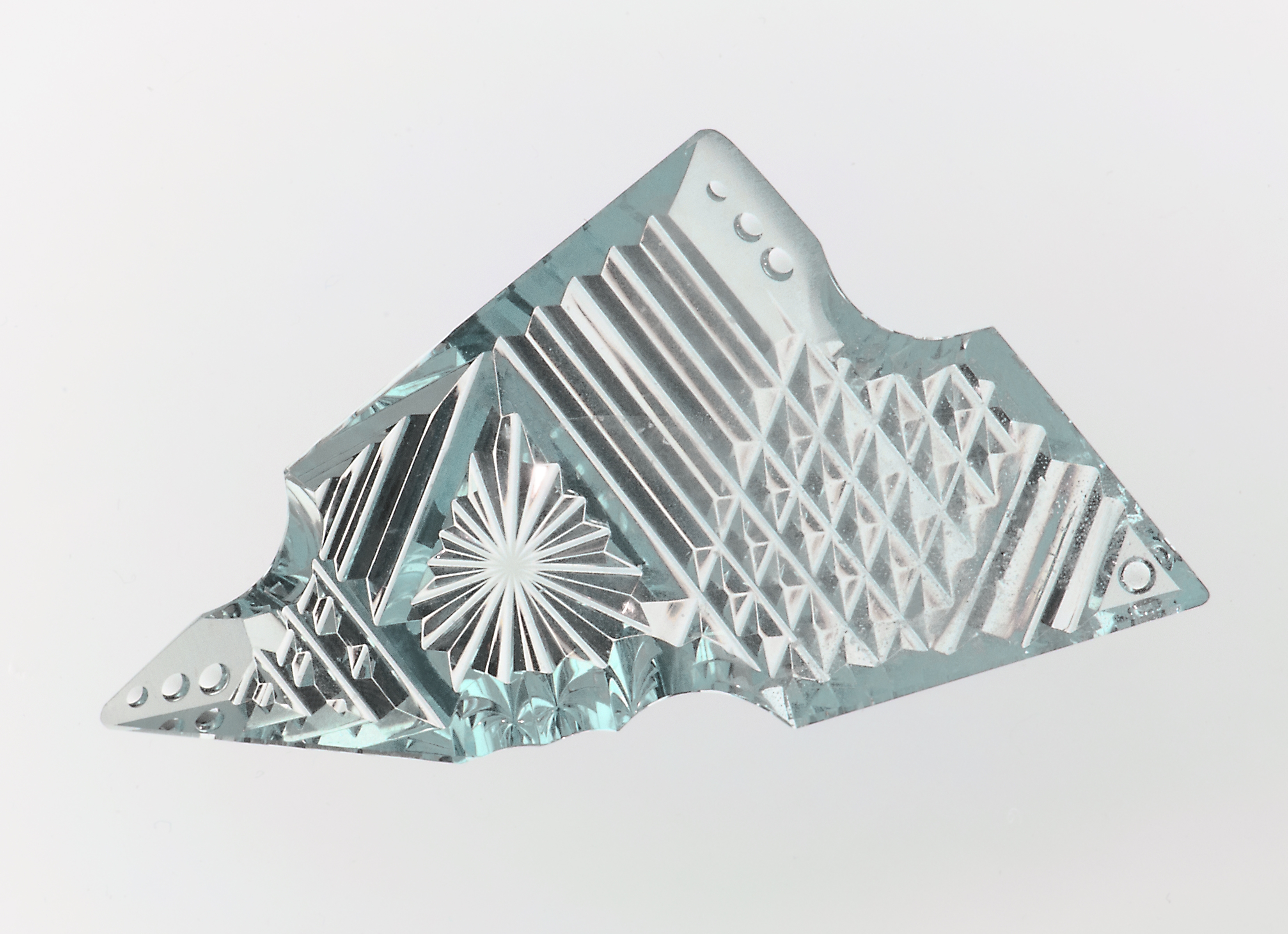 Aquamarine Fancy 58 5x32 6mm Depth 47 20cts RASZ