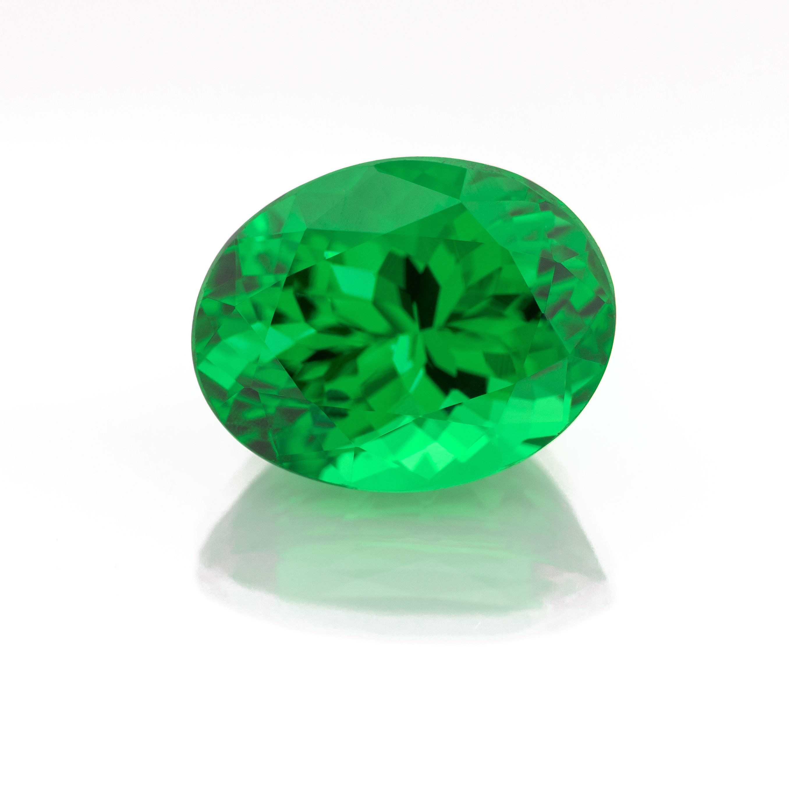 I16e 091 Tsavorite 9 7x7 6 Oval 2 97cts UTSZ