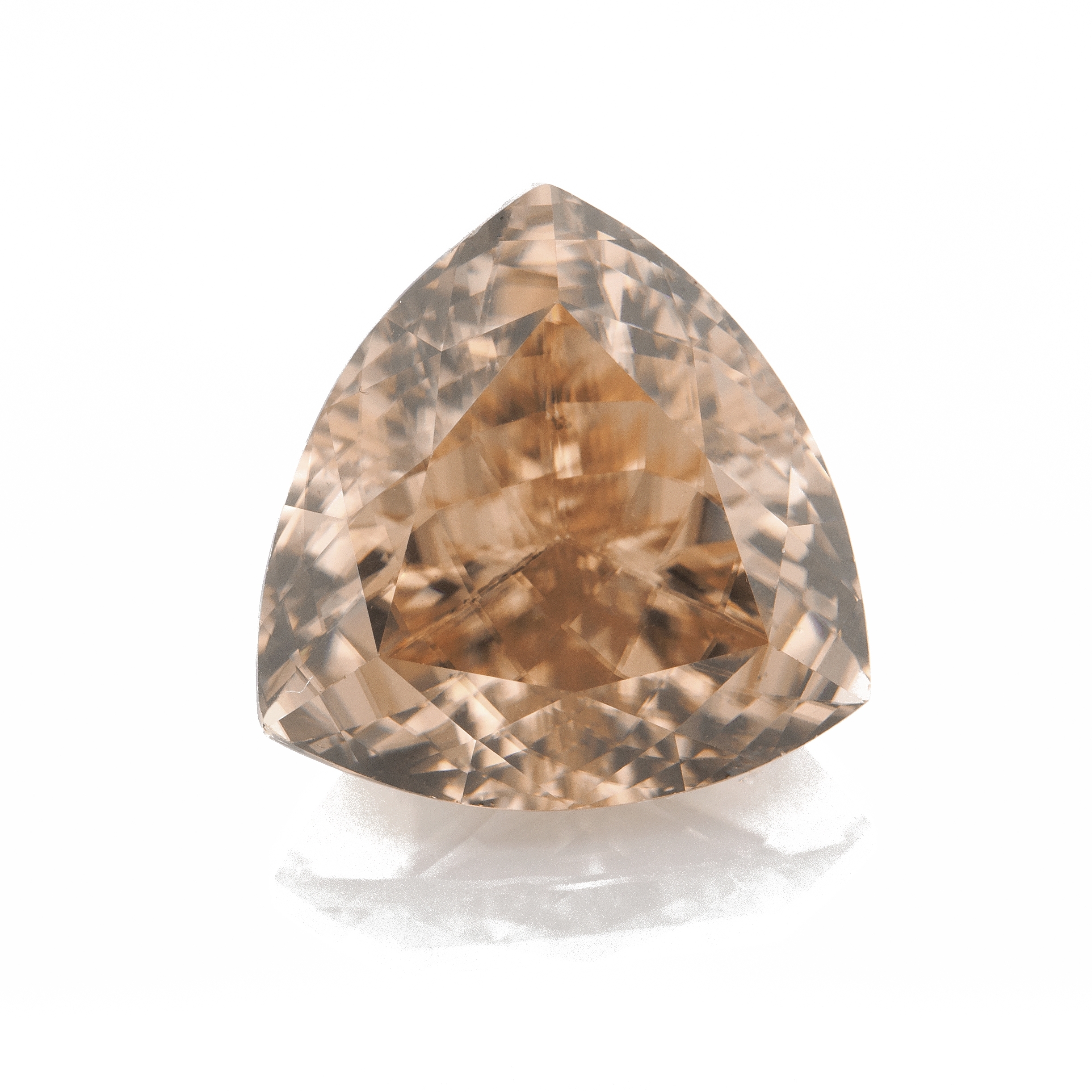 I16e 155 Mocha Zircon 13 6mm Trill 12 85cts USS