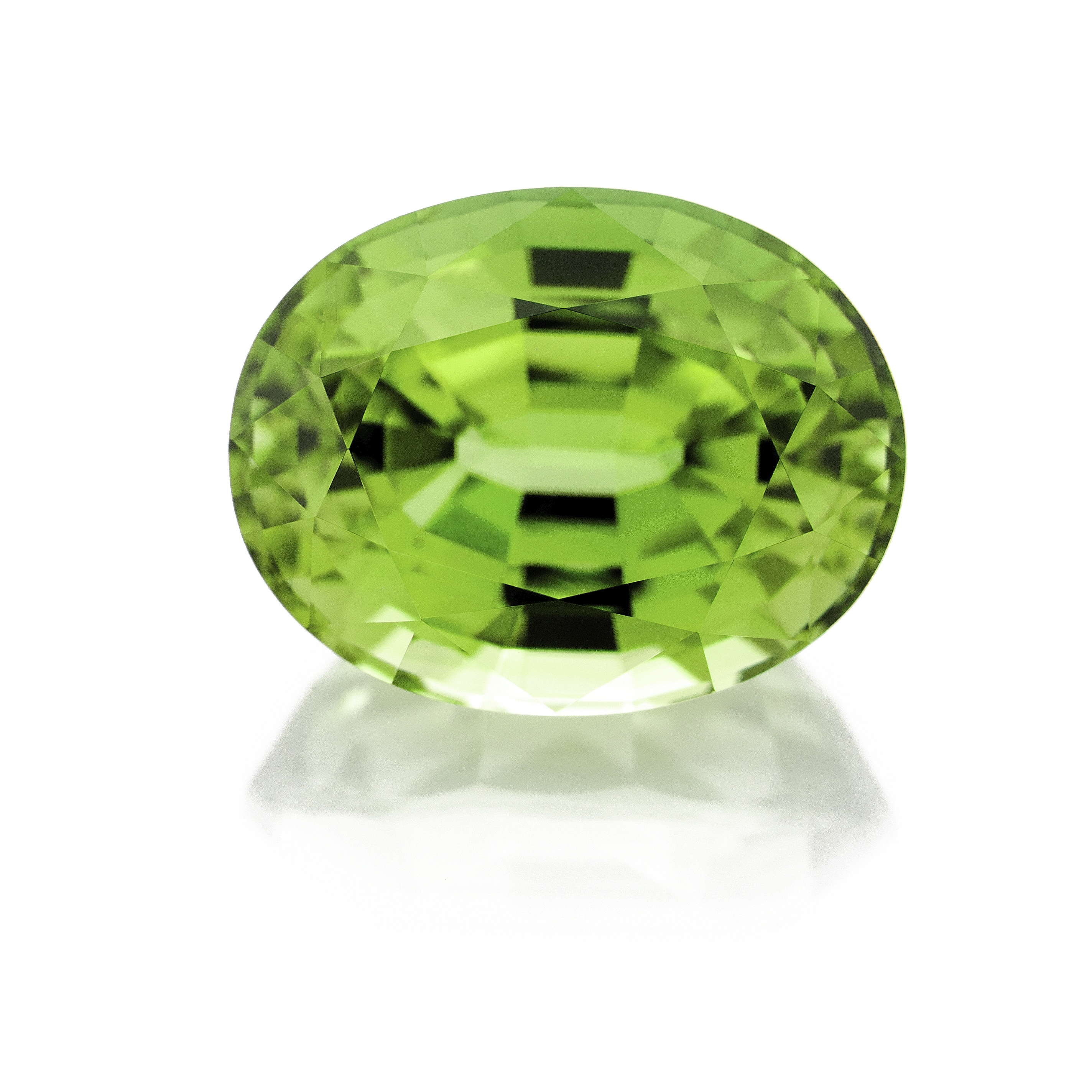 I16e 361 Green Toum Oval 11 1x8 6 4 41cts MIA