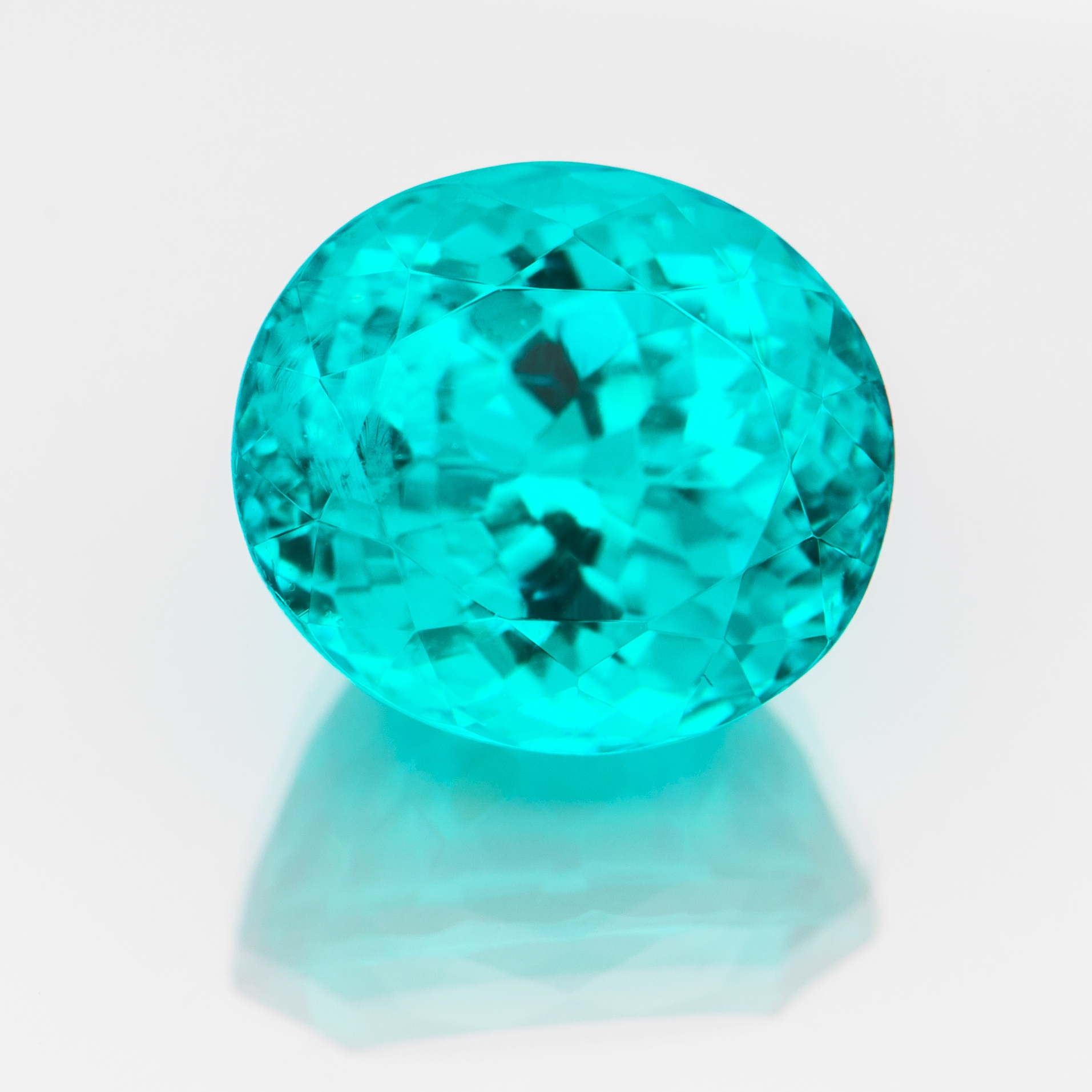 New L235 Paraiba 8 3x7 4 Oval 2 51cts RASSZ
